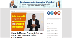 Desktop Screenshot of leadershipdaffaires.com